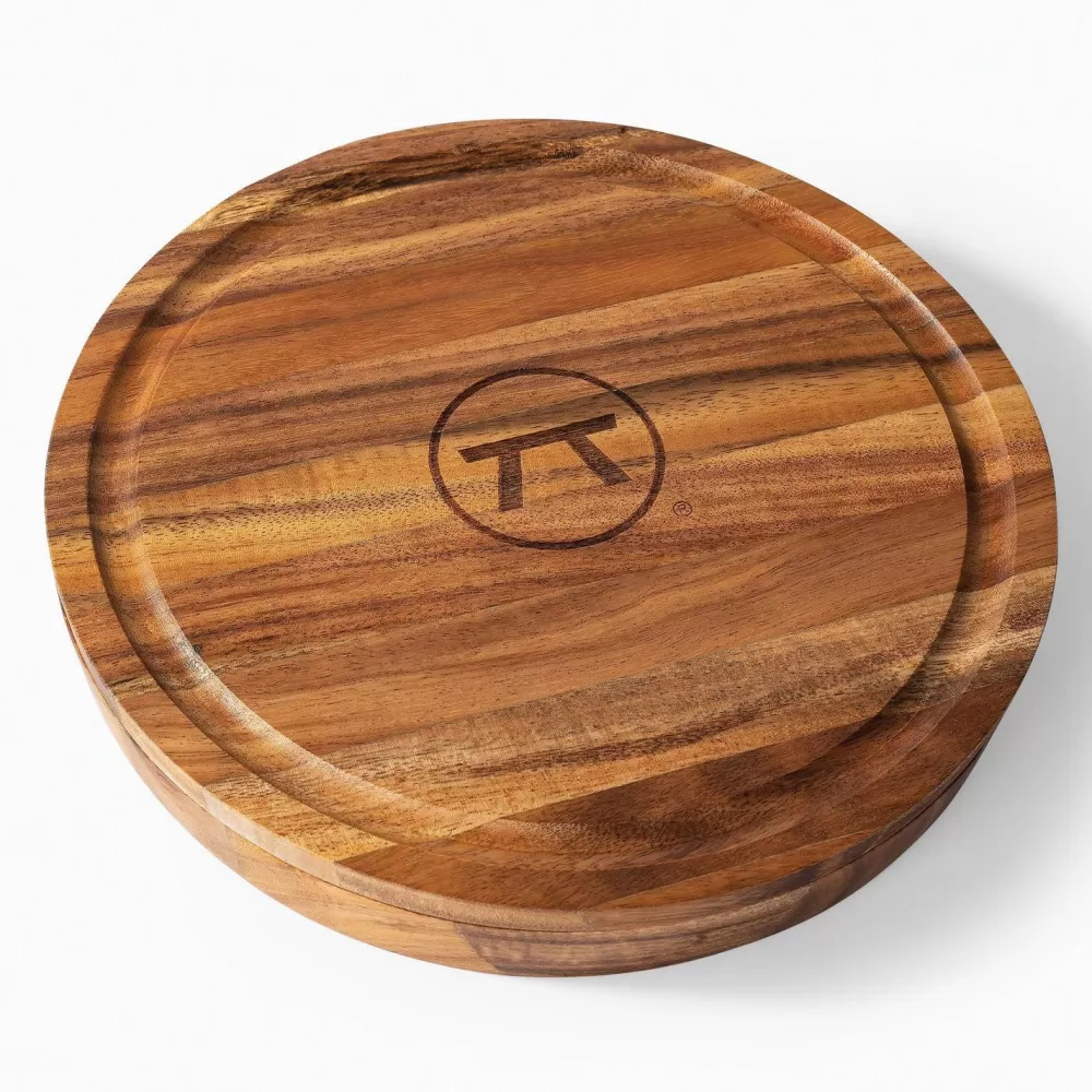 New Acacia Wood Salt Rimmer, Storage & Cutting Board Garnishes