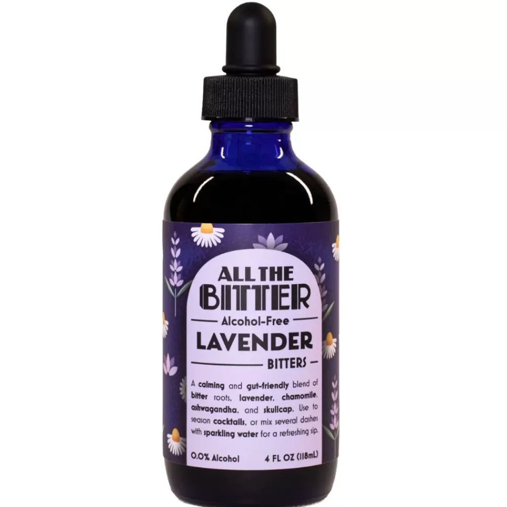 Best All The Bitter Lavender Bitters (Non-Alcoholic) Non-Alcoholic Spirits