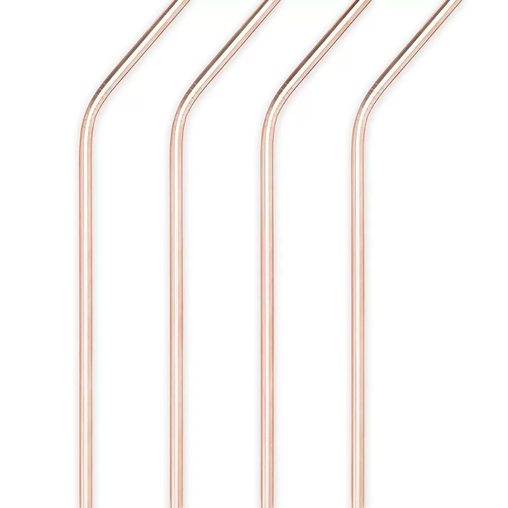 Cheap Angled Copper Straws Straws