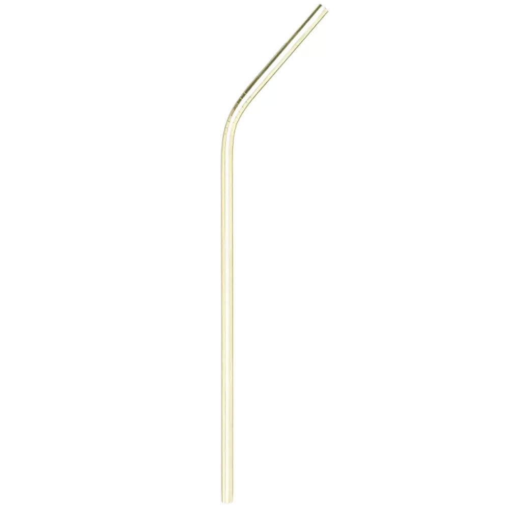 Clearance Angled Gold Straws Straws