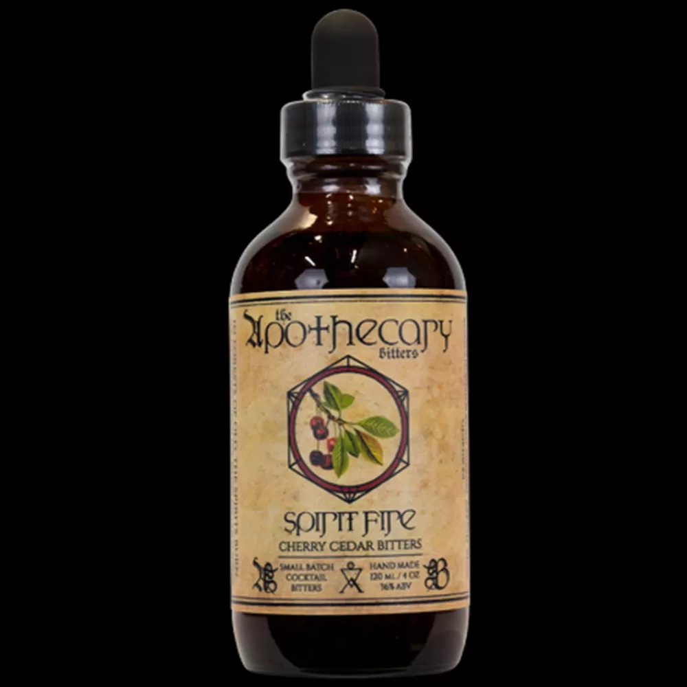 New Apothecary Spirit Fire Cherry Cedar Bitters Bitters