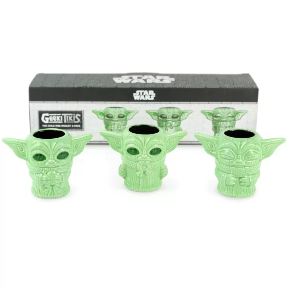 Best Baby Yoda Mini Muglets (Set Of 3) Tiki Mugs