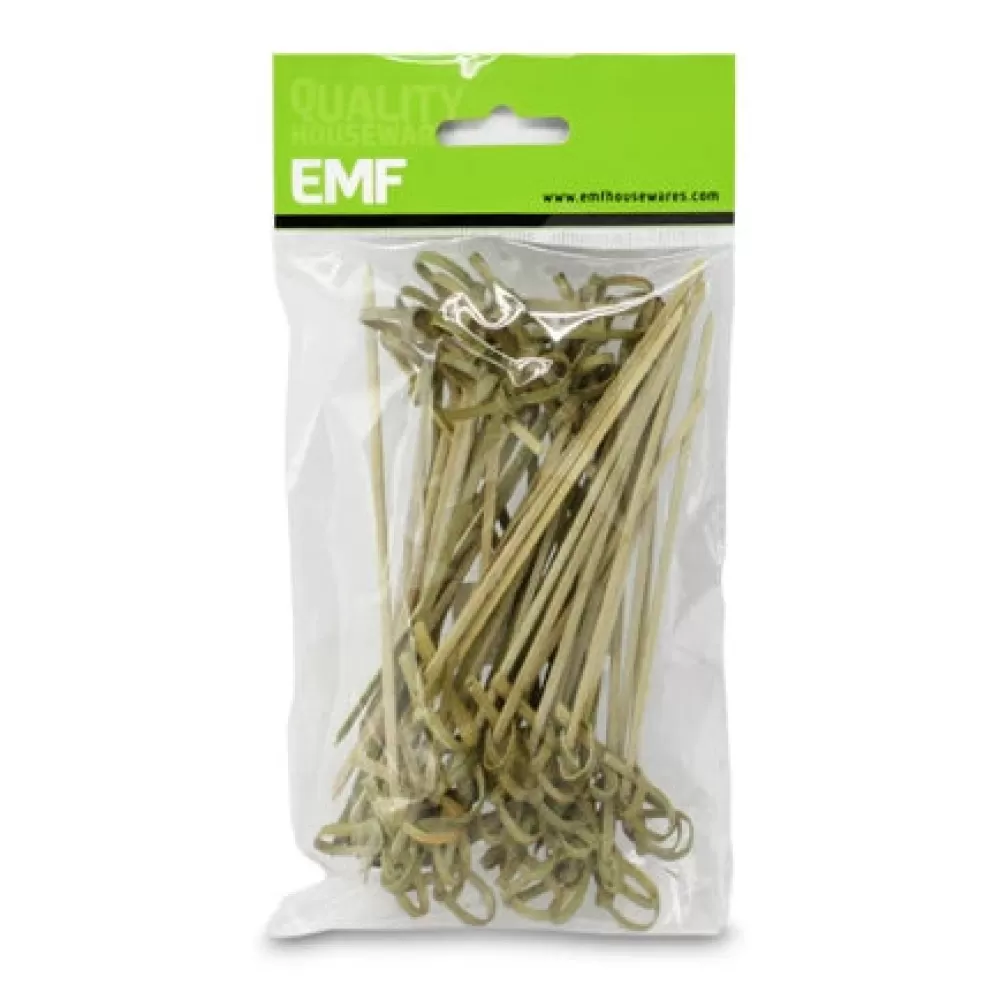 Hot Bamboo Cocktail Picks (Pack Of 50) Garnishes