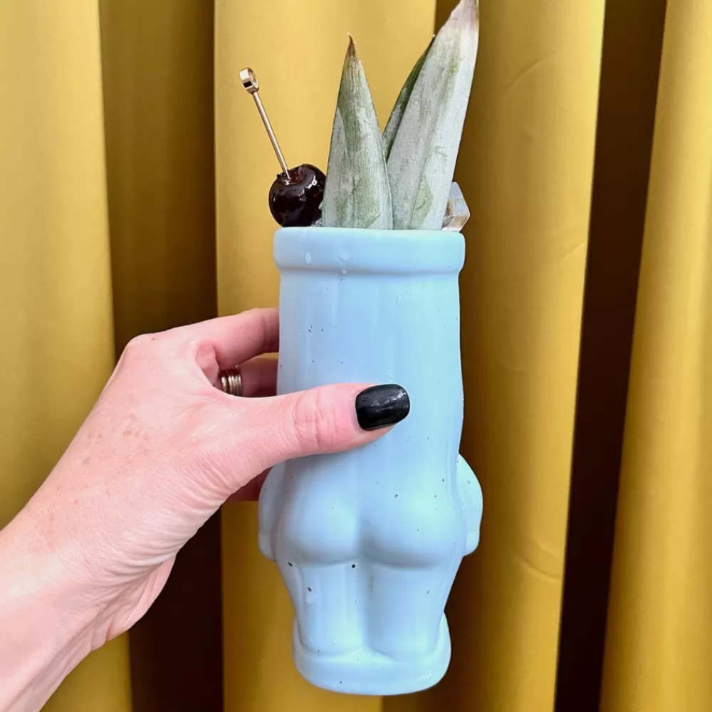 blue_cheeky_tiki_mug_3.webp Shop Blue Cheeky Tiki Mug Potion House Bar Tools