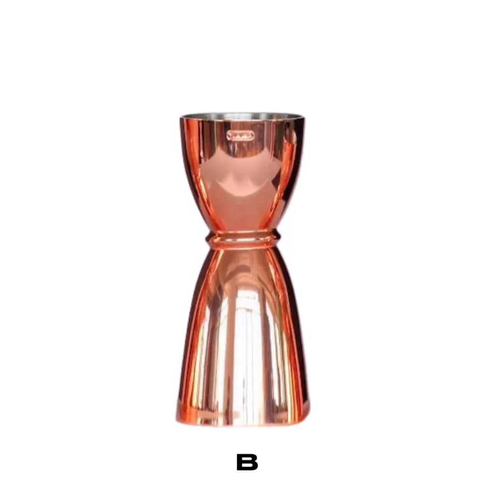 copper_japanese_cup_jigger__available_in__sizes_2.webp Store Copper Cup Jigger - Available In 3 Sizes Japanese-Made Bar Tools