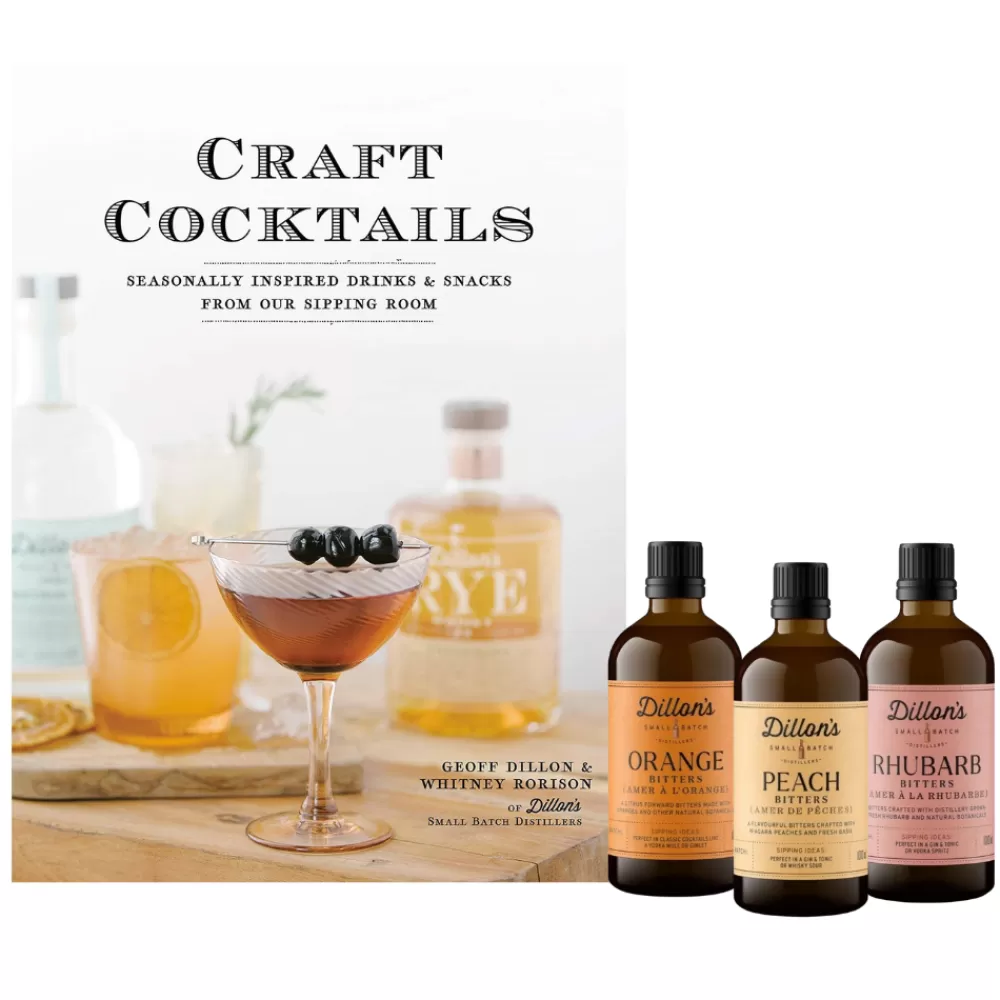 Store Dillon's Craft Cocktails Book + Bitters Set Bitters