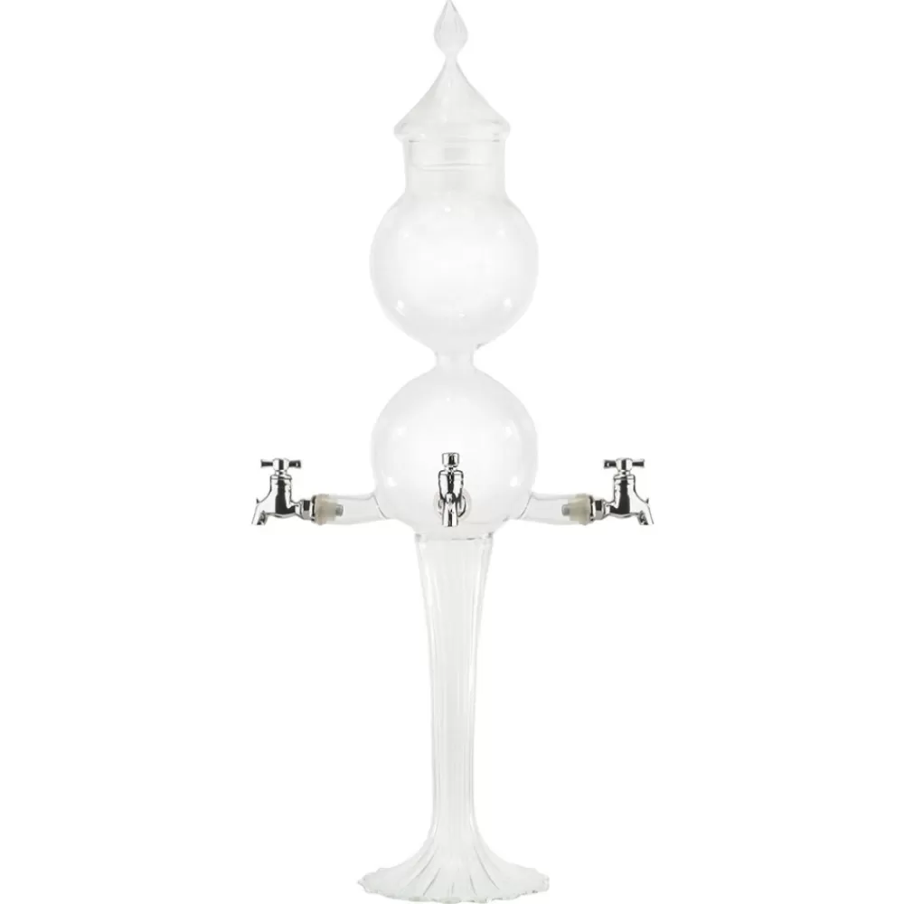 Shop Double Globe Glass Absinthe Fountain - 4 Spout Absinthe