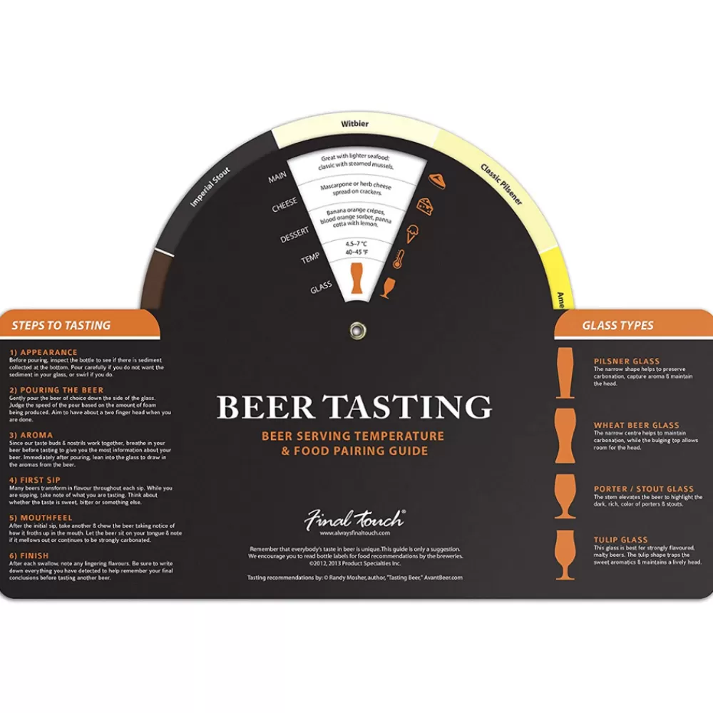 final_touch_beer_tasting___piece_set_2.webp New Final Touch Beer Tasting - 6 Piece Set Beer