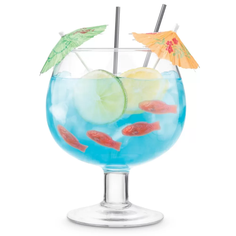 Best Final Touch Cocktail Fishbowl Glass Tiki