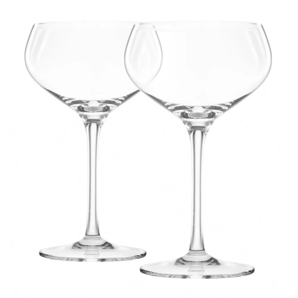 Best Final Touch Coupe Glasses (Set Of 2) Coupes / Nick & Nora