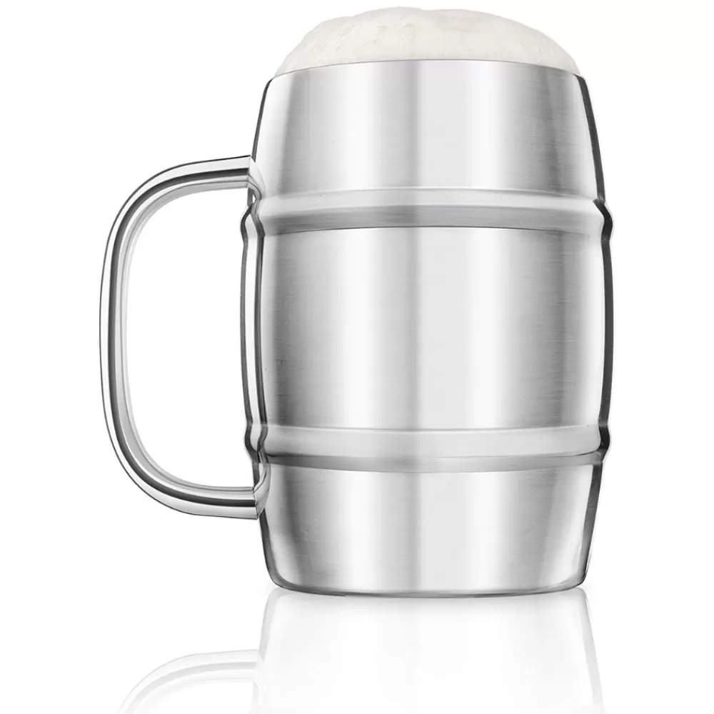 Cheap Final Touch Double-Wall Beer Keg Mug Beer