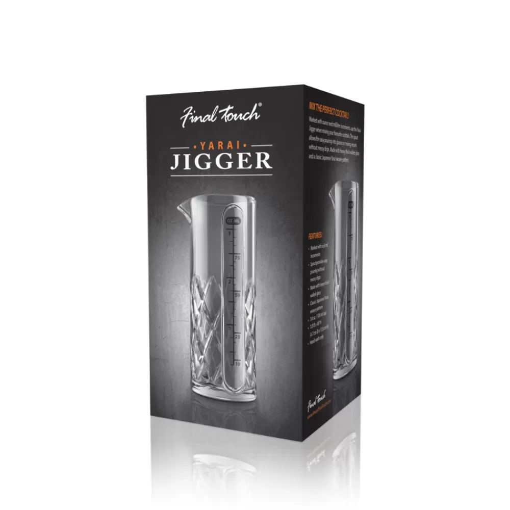 final_touch_glass_yarai_jigger_2.webp Online Final Touch Glass Yarai Jigger Jiggers