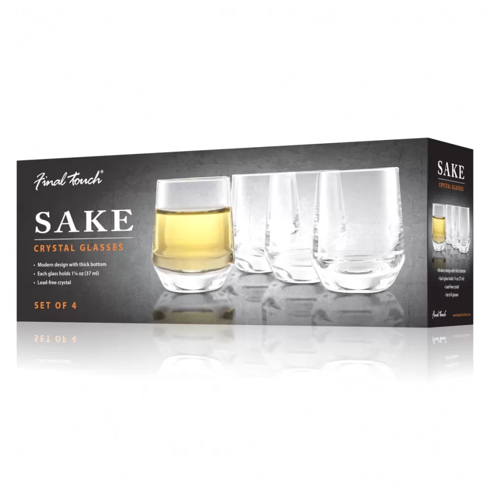 Discount Final Touch Sake Glasses (Set Of 4) Spirit Tasting