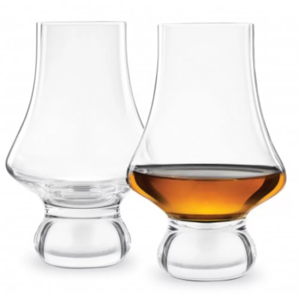 New Final Touch Whiskey Glasses (Set Of 2) Spirit Tasting