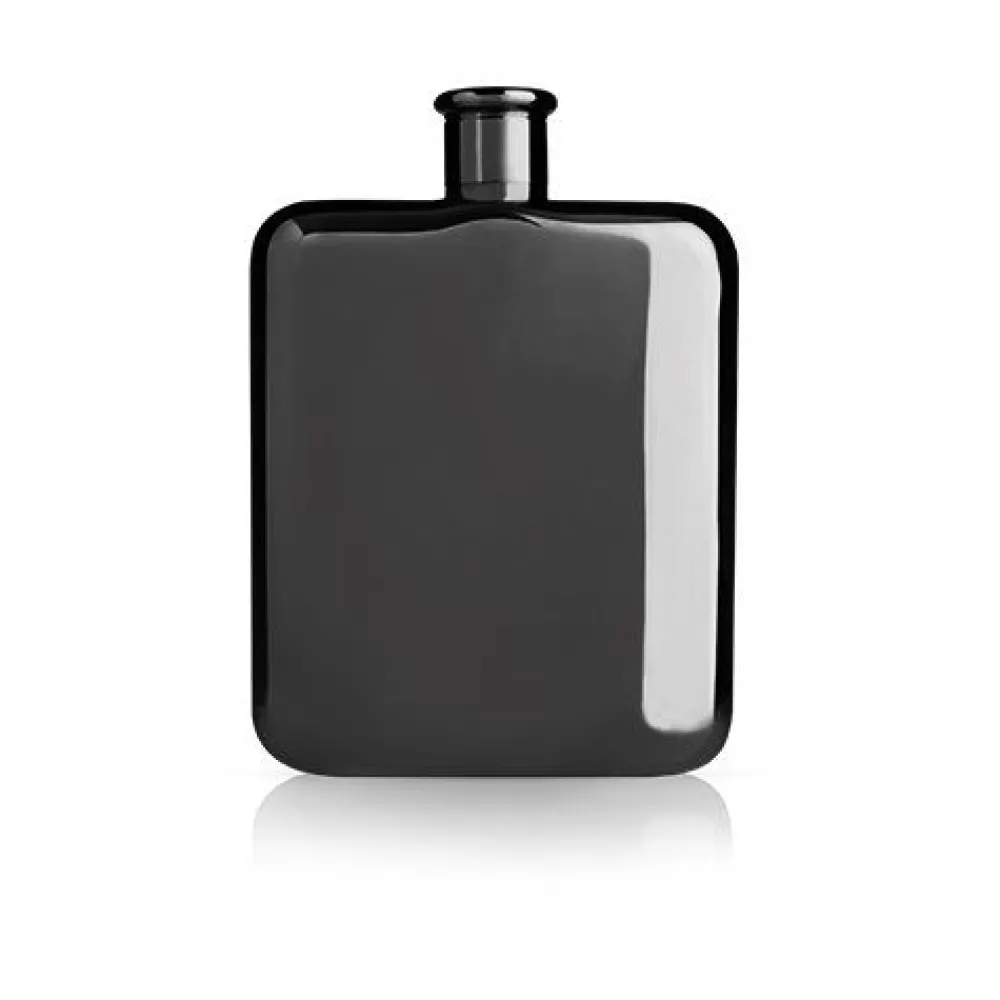 Outlet Gunmetal Black Plated Flask Flasks