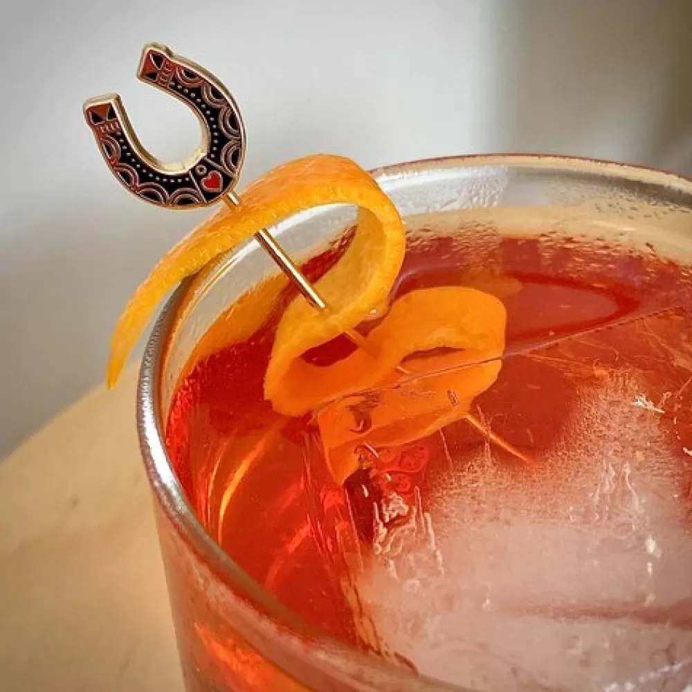 Hot Horseshoe Cocktail Pins (Set Of 4) Garnishes