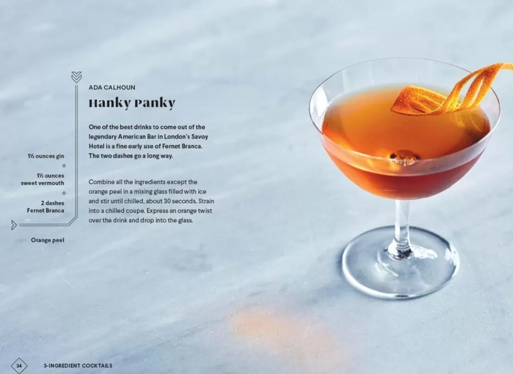 Outlet 3-Ingredient Cocktails: An Opinionated Guide To The Most Enduring Drinks In The Cocktail Canon Books
