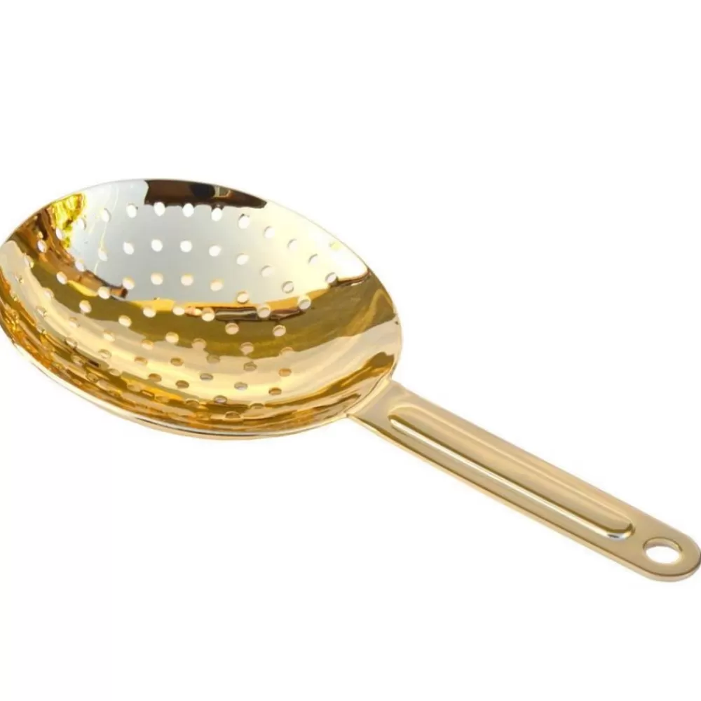 Shop 24 Kt Gold Julep Strainer Strainers