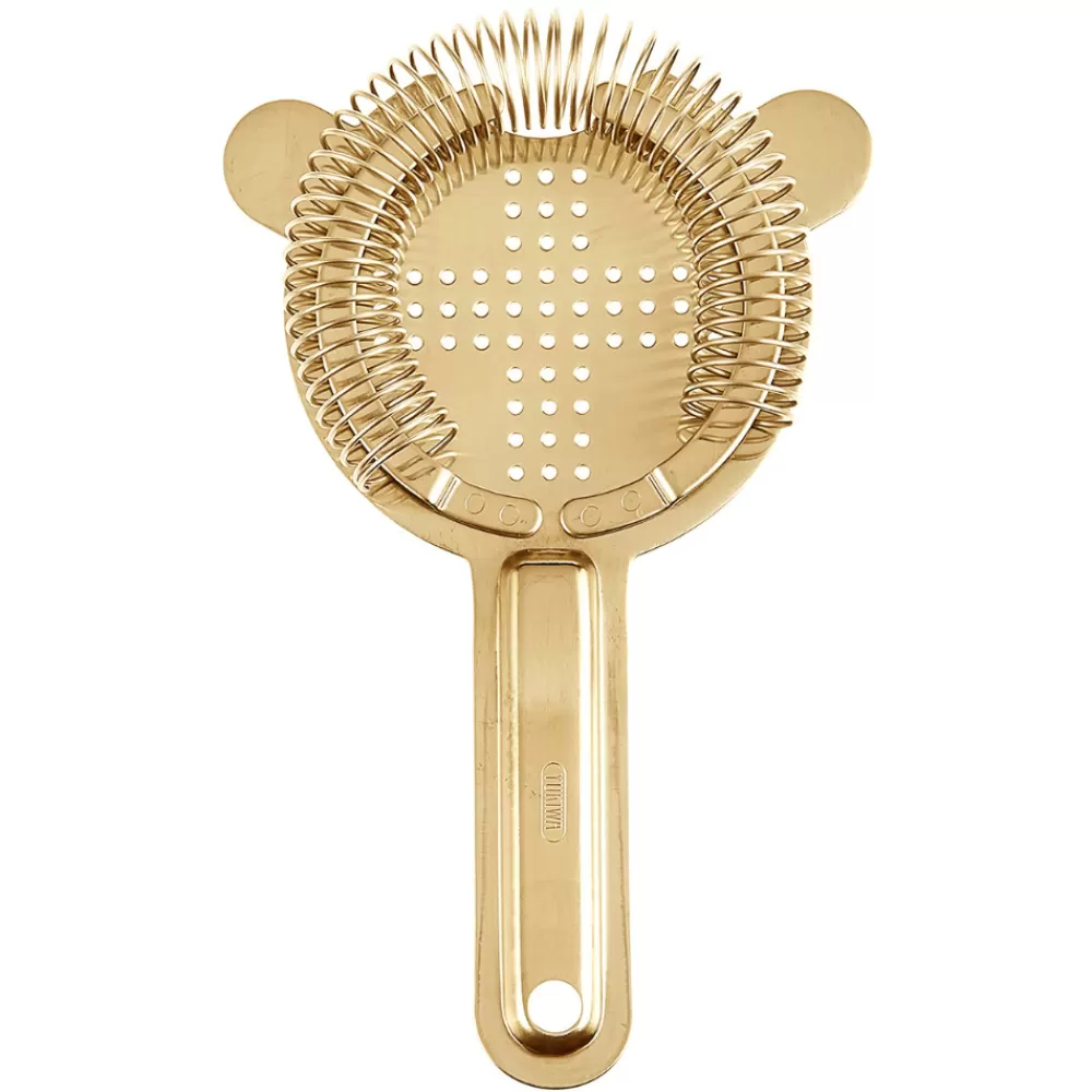 Fashion 24 Kt Gold-Plated Hawthorne Strainer Strainers