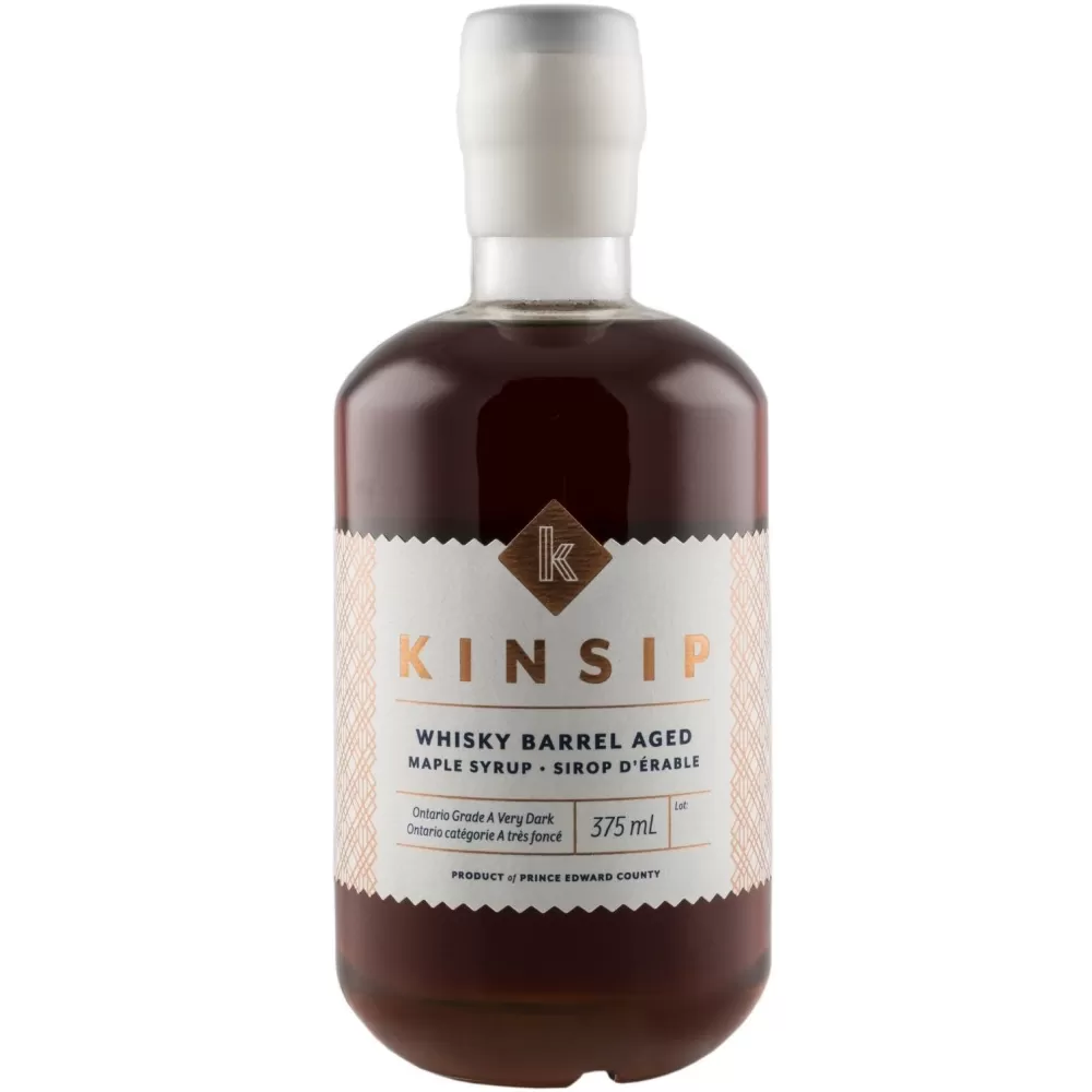 Discount Kinsip Whisky Barrel Aged Maple Syrup Syrups