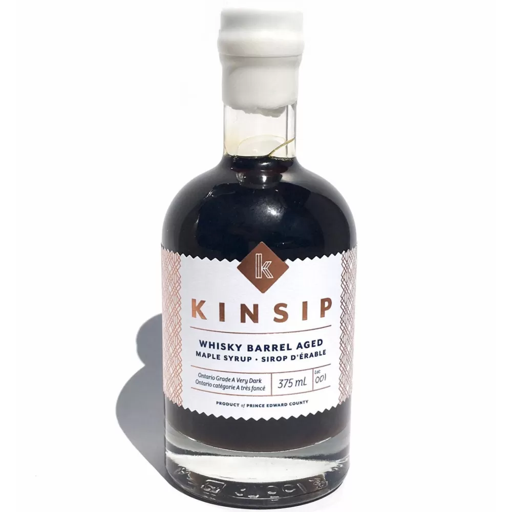 Discount Kinsip Whisky Barrel Aged Maple Syrup Syrups