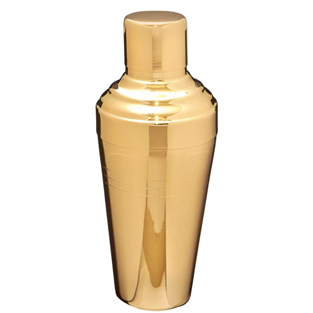 Cheap 24 Kt Gold 3-Piece Cobbler Shaker - Shiny Shakers