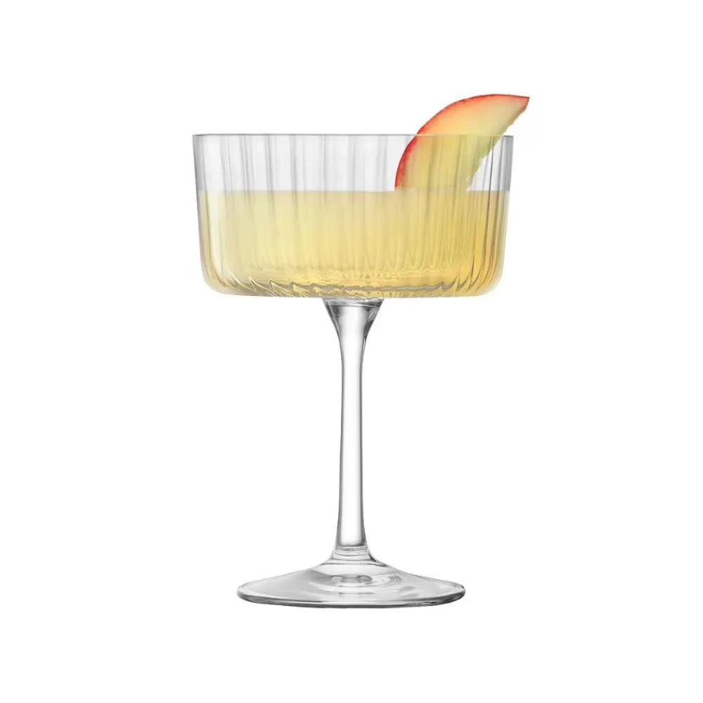 Hot Lsa Gio Line Champagne/Cocktail Saucers (Set Of 4) Coupes / Nick & Nora