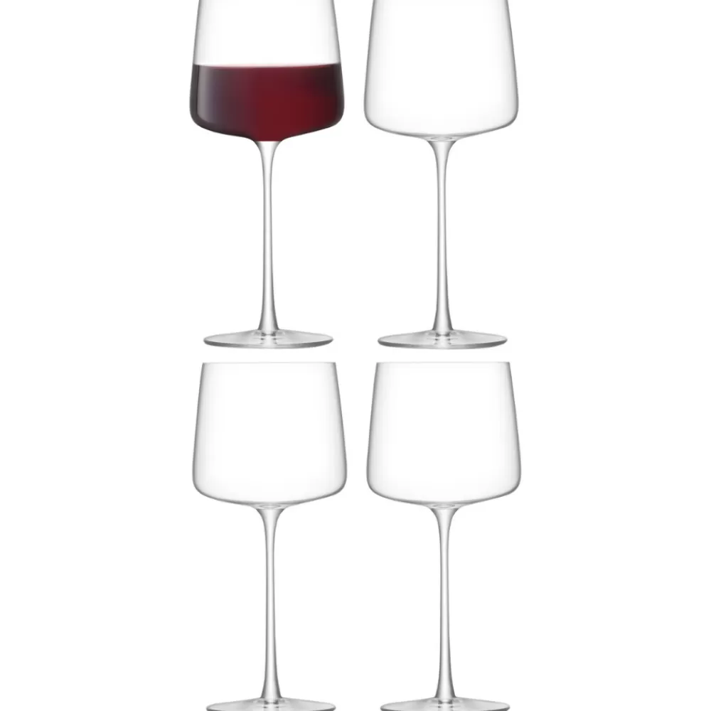 Online Lsa Metropolitan Red Wine Glasses (Set Of 4) Wine