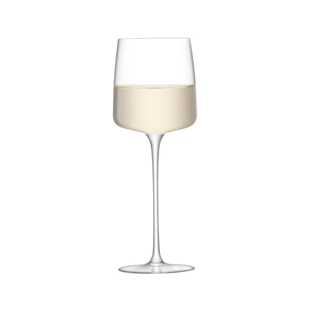 Shop Lsa Metropolitan White Wine Glasses (Set Of 4) Wine