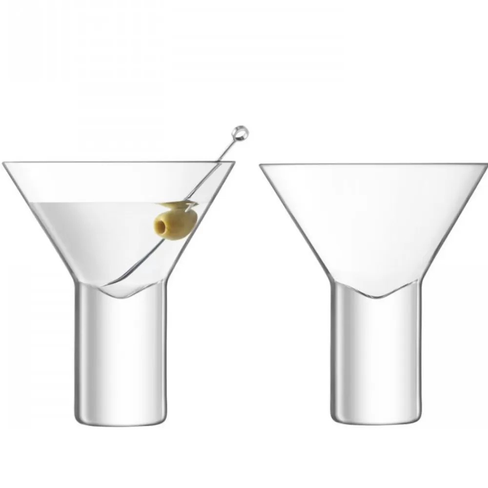 Cheap Lsa Stemless Martini Glasses (Set Of 2) Martini