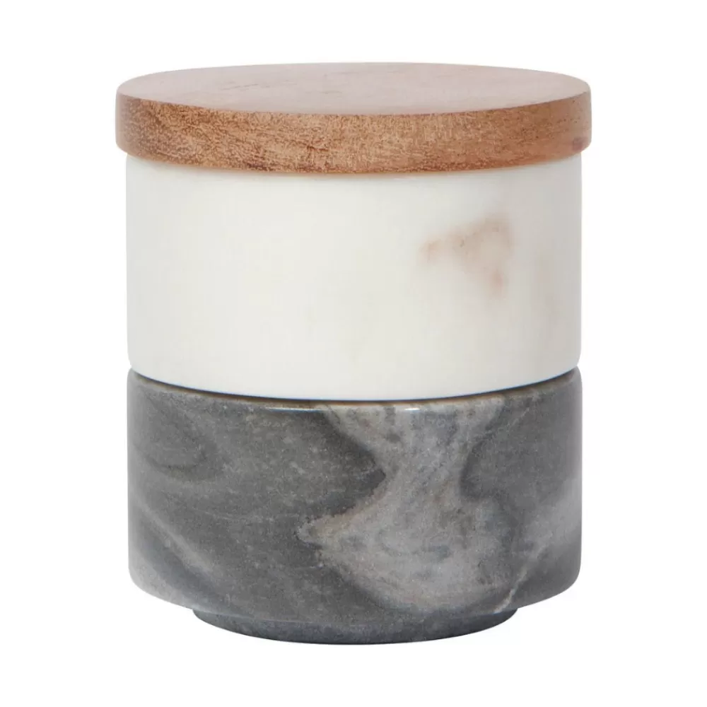 Fashion Marble Salt Cellar Garnishes