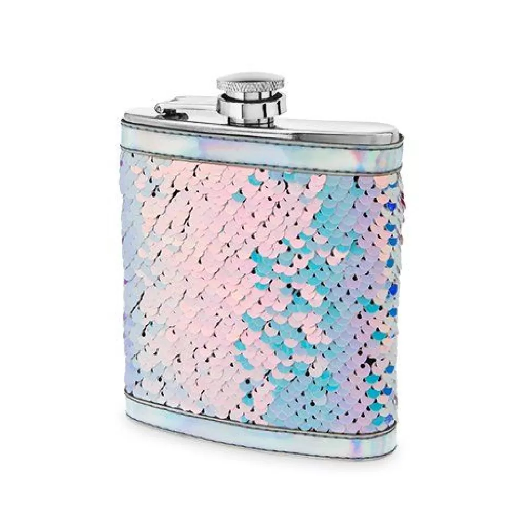 Hot Mermaid Sequin Flask Flasks