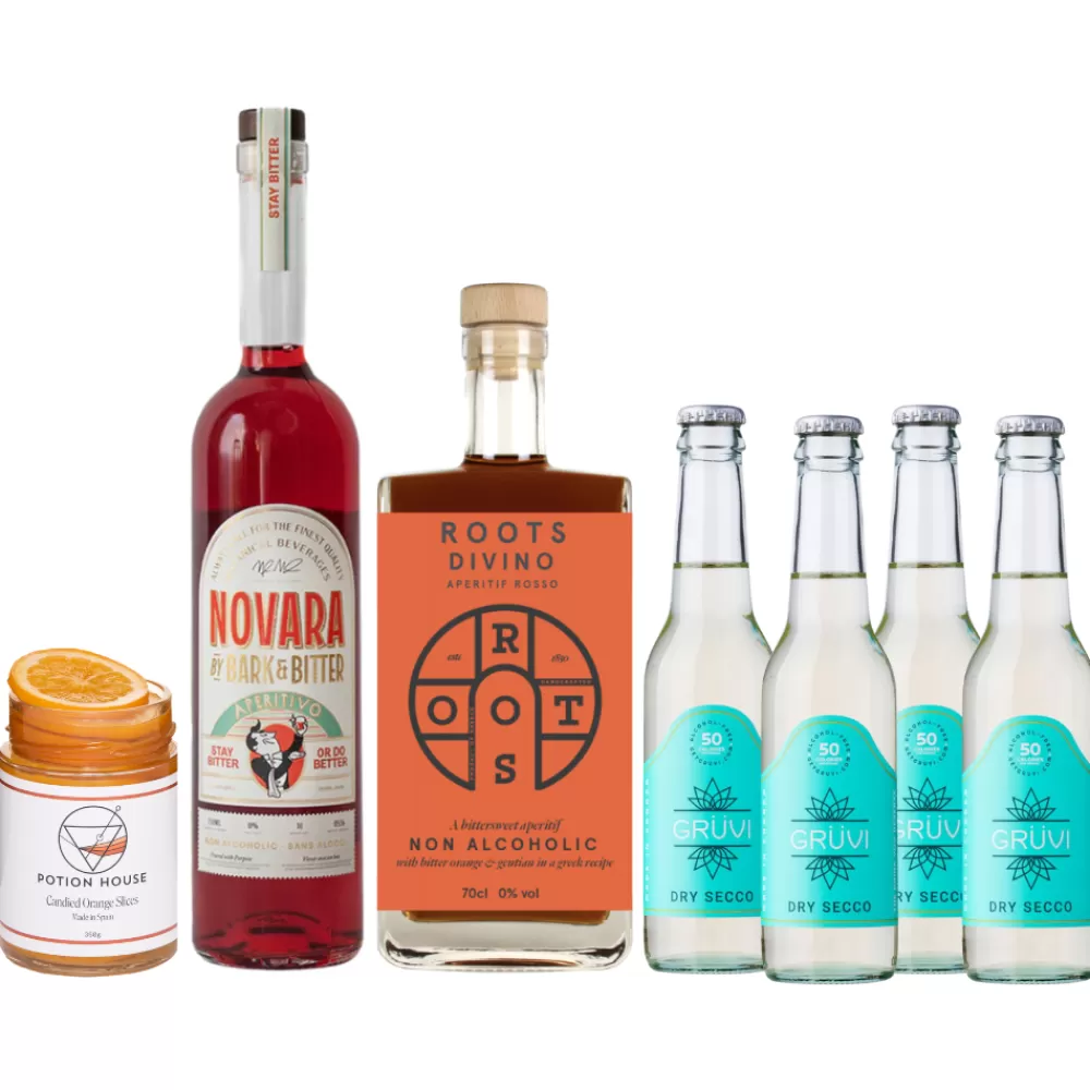 Hot Negroni Sbagliato Set (Non-Alcoholic) Ingredient Kits