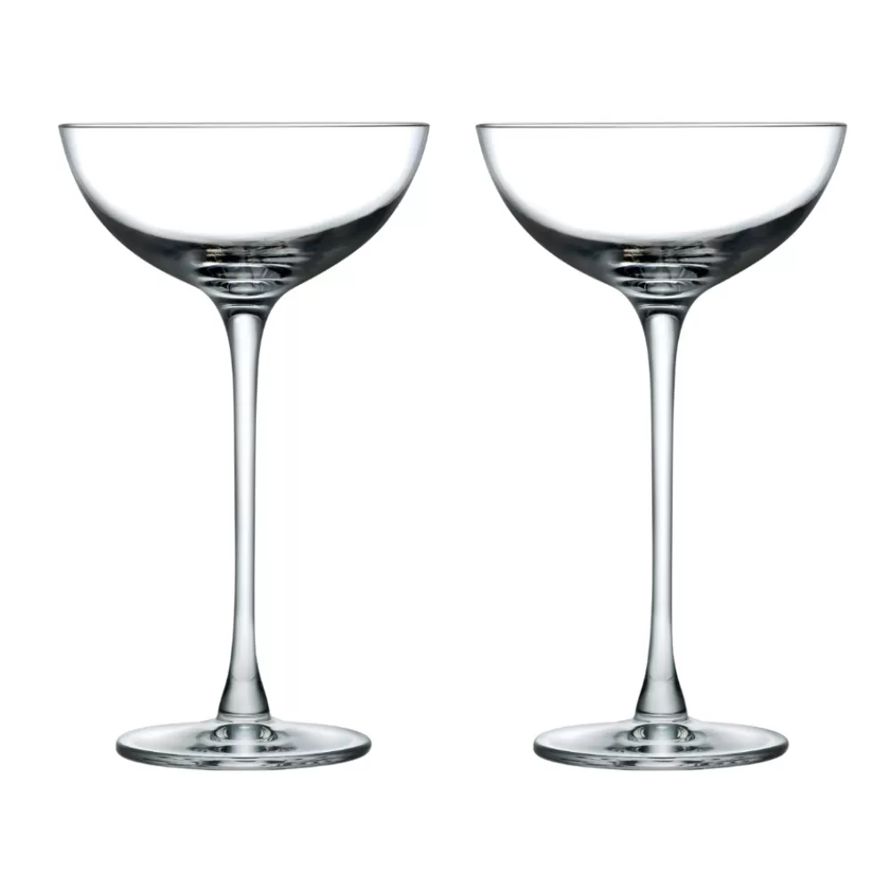 Best Sale Nude Hepburn Coupes (Set Of 2) Coupes / Nick & Nora