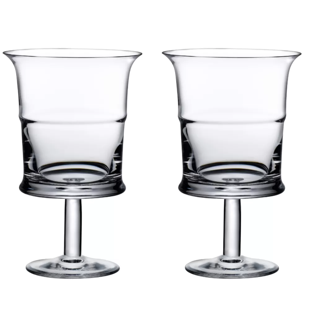 Hot Nude Jour Cocktail Glasses Large (Set Of 2) Coupes / Nick & Nora