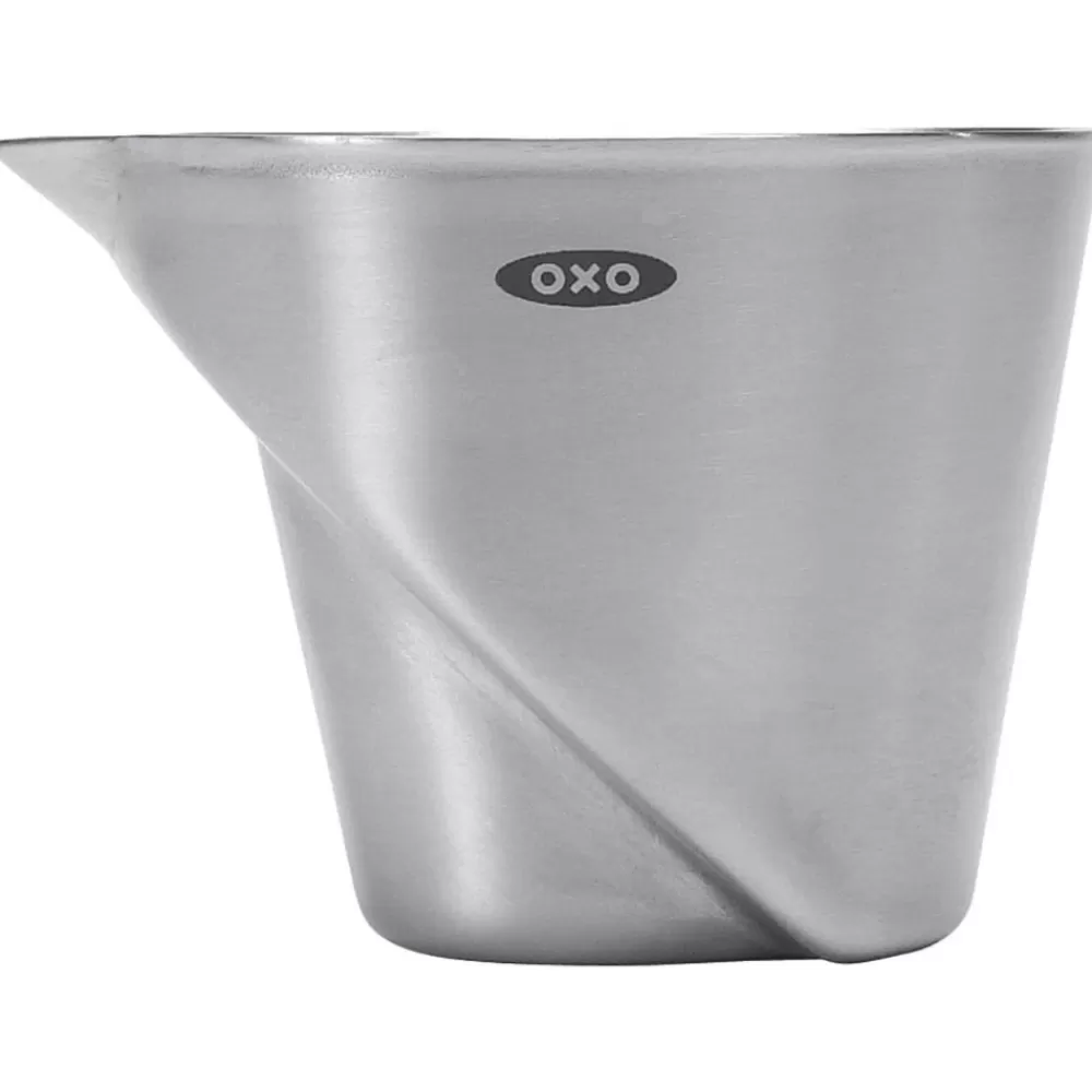 Clearance Oxo Stainless Steel Angled Jigger Jiggers