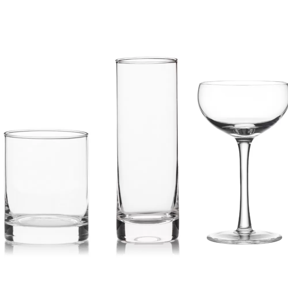 Flash Sale Plain Glassware Collection (Set Of 12) Highball Glasses