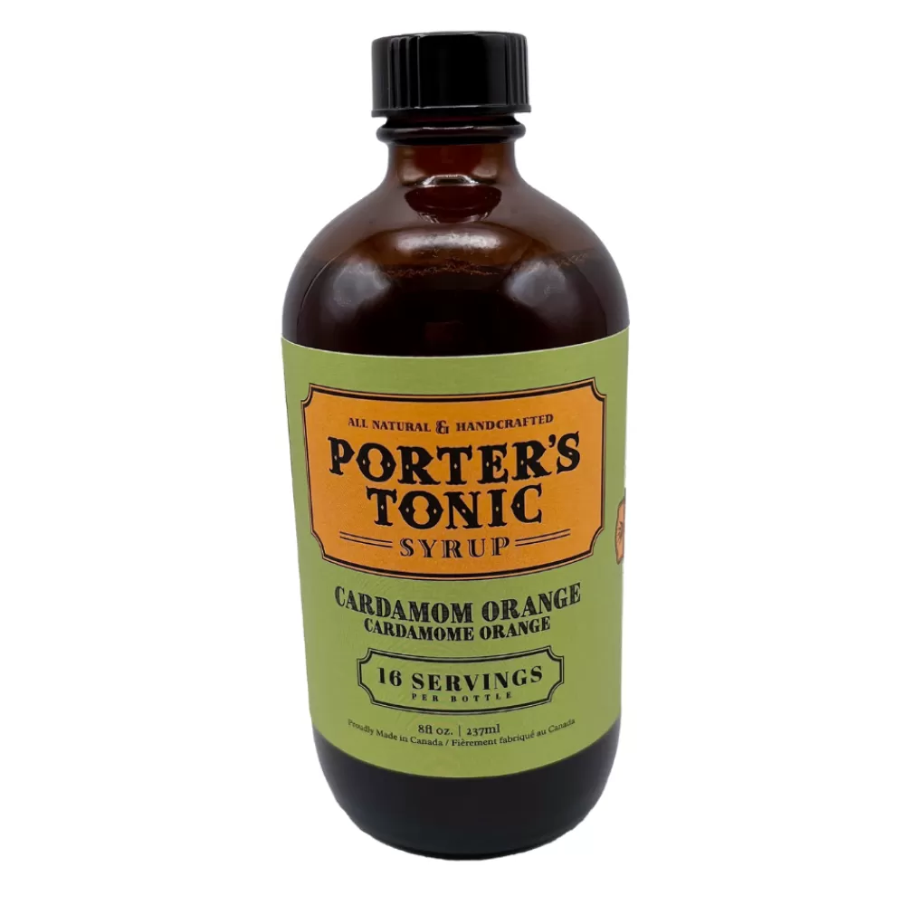 Outlet Porter's Cardamom Orange Tonic Syrup Syrups