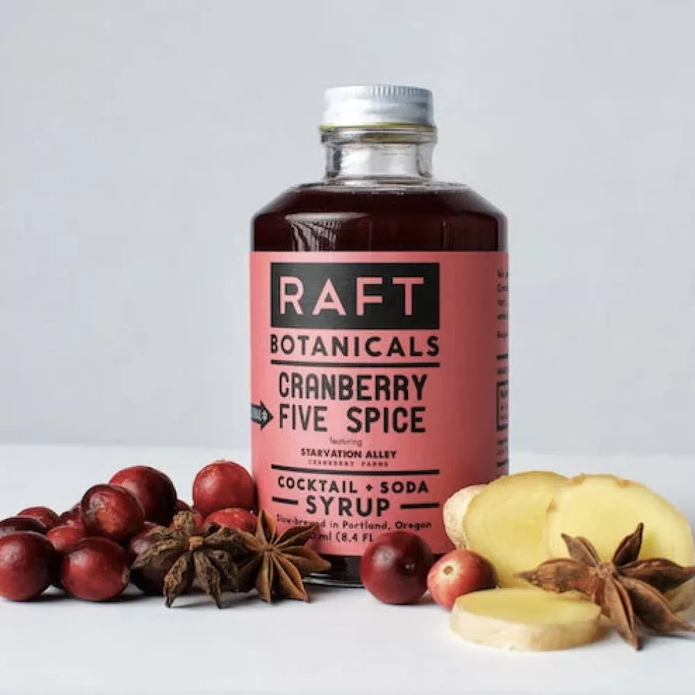 Online Raft Cranberry 5 Spice Syrup Syrups