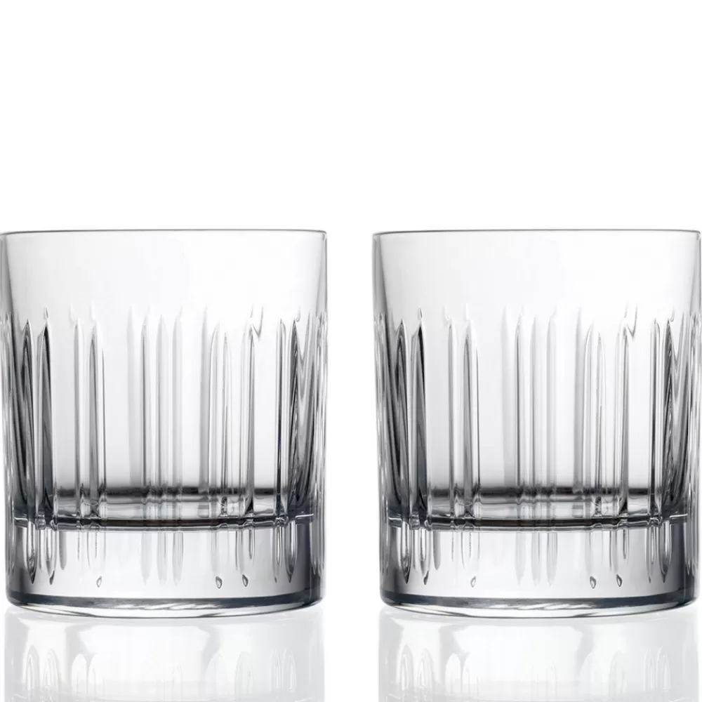 Cheap Rcr Hand-Cut Barcode Tumblers (Set Of 2) Tumblers