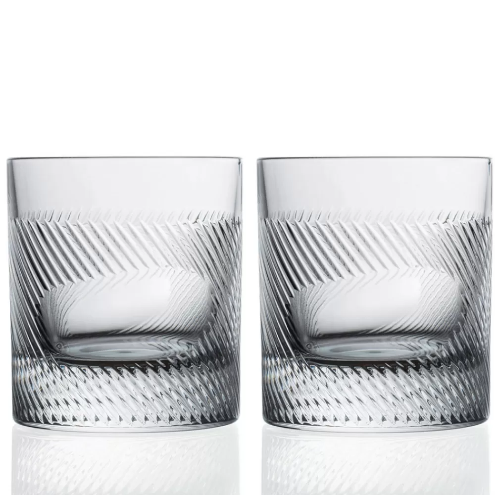 Sale Rcr Hand-Cut Imprint Tumblers (Set Of 2) Tumblers