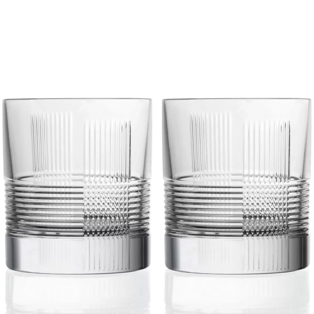 Cheap Rcr Hand-Cut Quadri Tumblers (Set Of 2) Tumblers