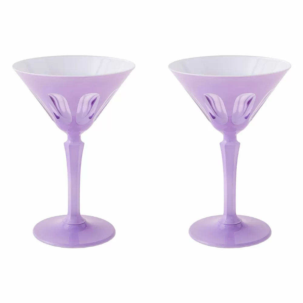 Shop Rialto Martini Glass (Lupine) Martini