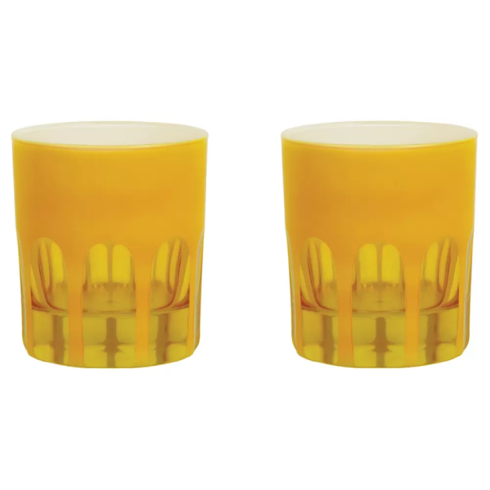 Cheap Rialto Old Fashioned Tumbler (Saffron) Tumblers