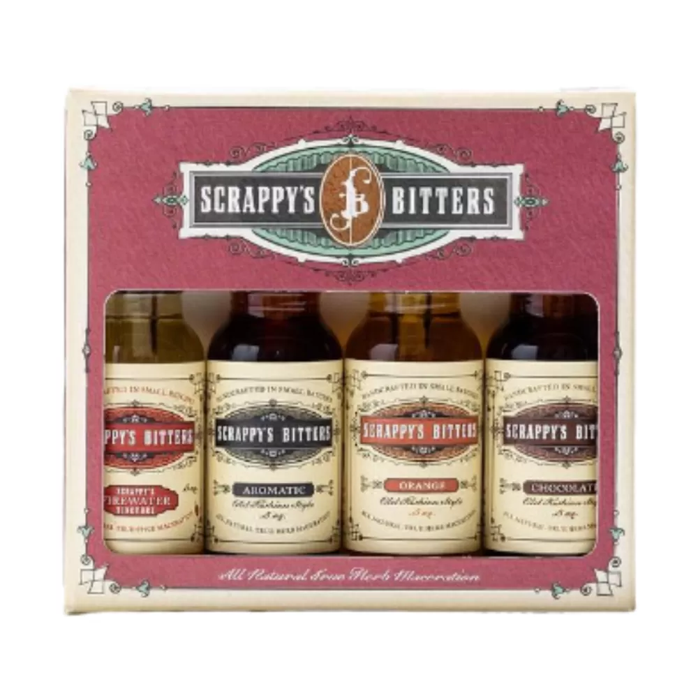 Best Sale Scrappy's Essentials Mini Bitters Set Ingredient Kits