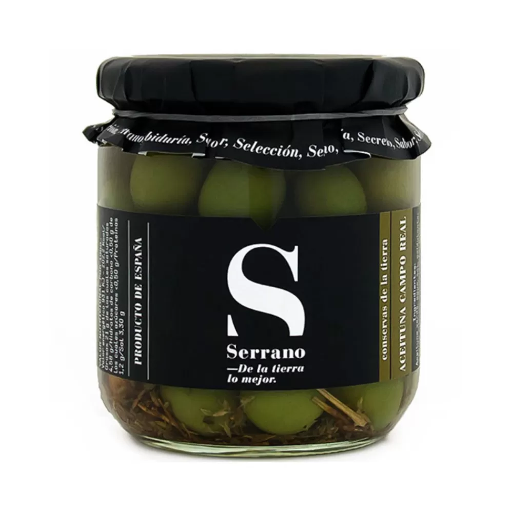 New Serrano Campo Real Manzanilla Olives Garnishes