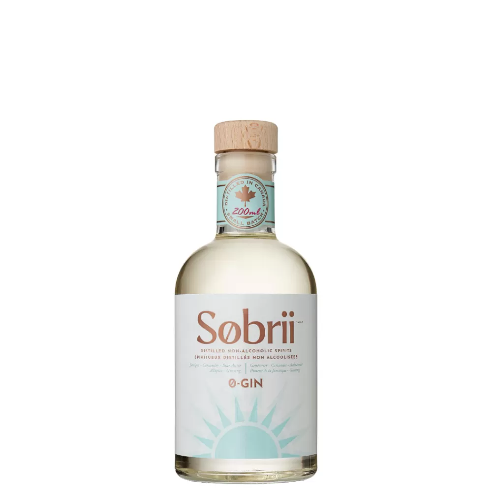 Cheap Sobrii Non-Alcoholic Gin Mini 200Ml Non-Alcoholic Spirits