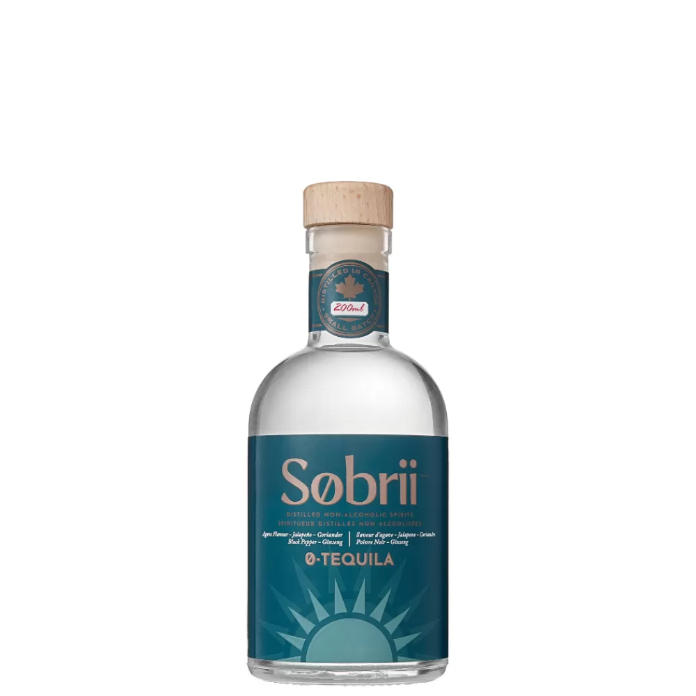 Hot Sobrii Non-Alcoholic Tequila Mini 200Ml Non-Alcoholic Spirits