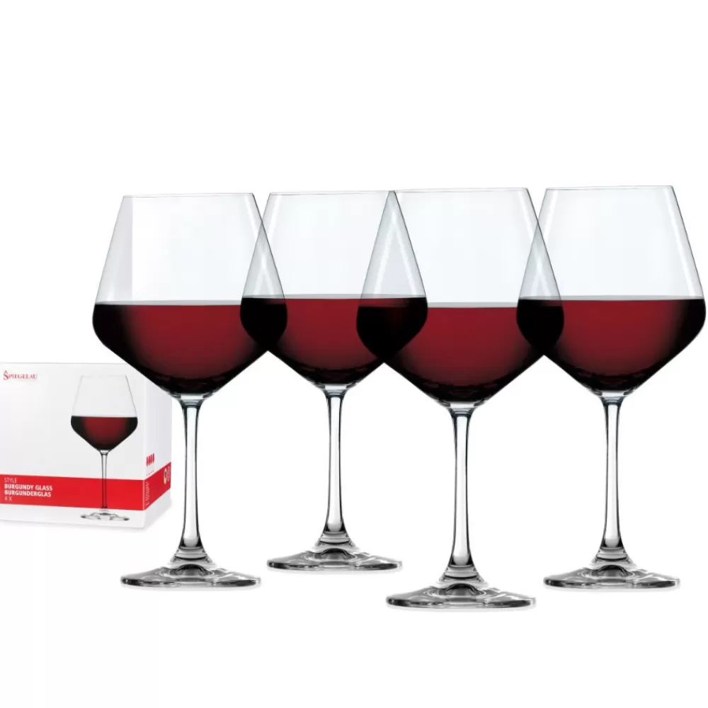 Shop Spiegelau Burgundy Glasses (Set Of 4) Wine