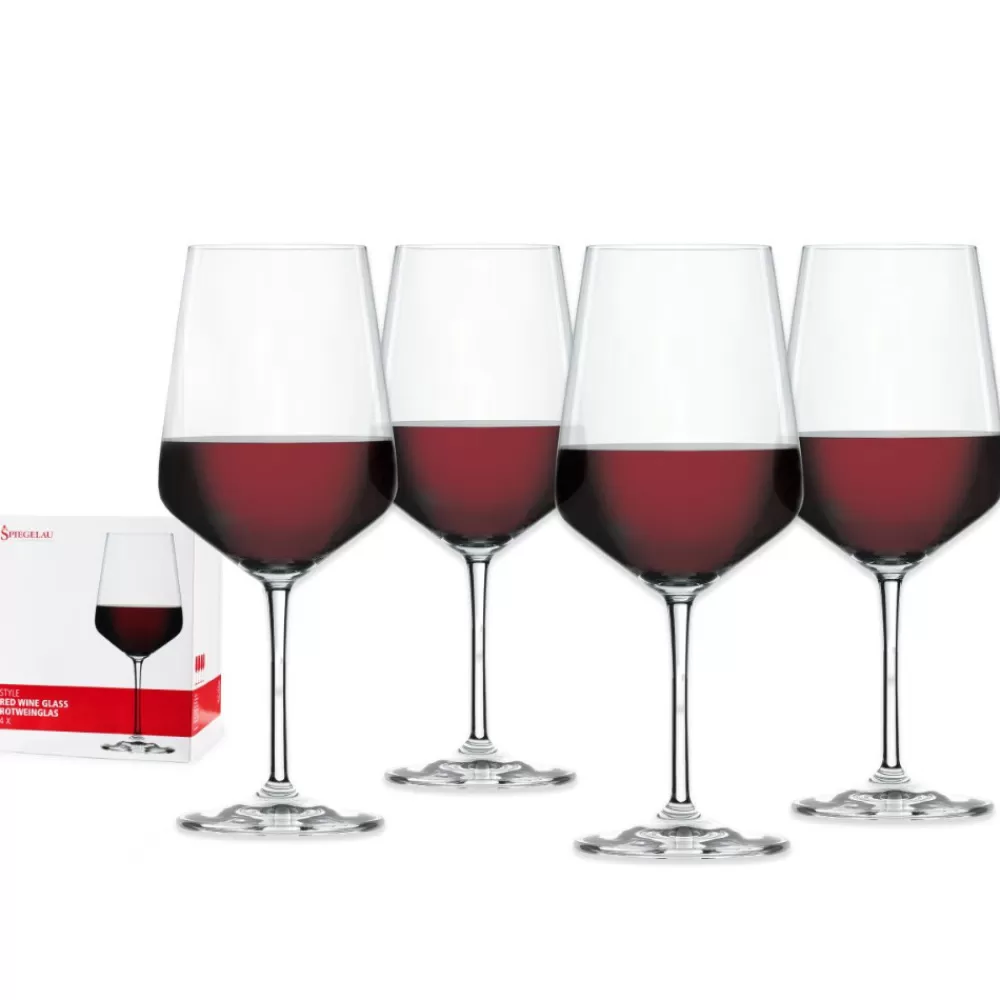 Best Sale Spiegelau Red Wine Glasses (Set Of 4) Wine